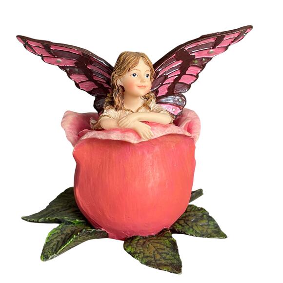 Boyds Bears Faeriessence Roslyn Faeriesprite Fairy Figurine 36130 w/ Box HTF - Picture 1 of 14